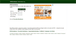 Desktop Screenshot of btwberekenen.org